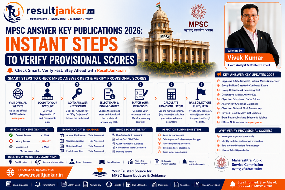 MPSC answer key publications 2026