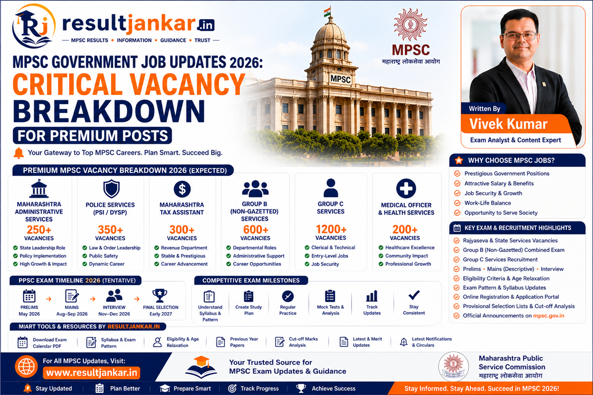 MPSC government job updates 2026