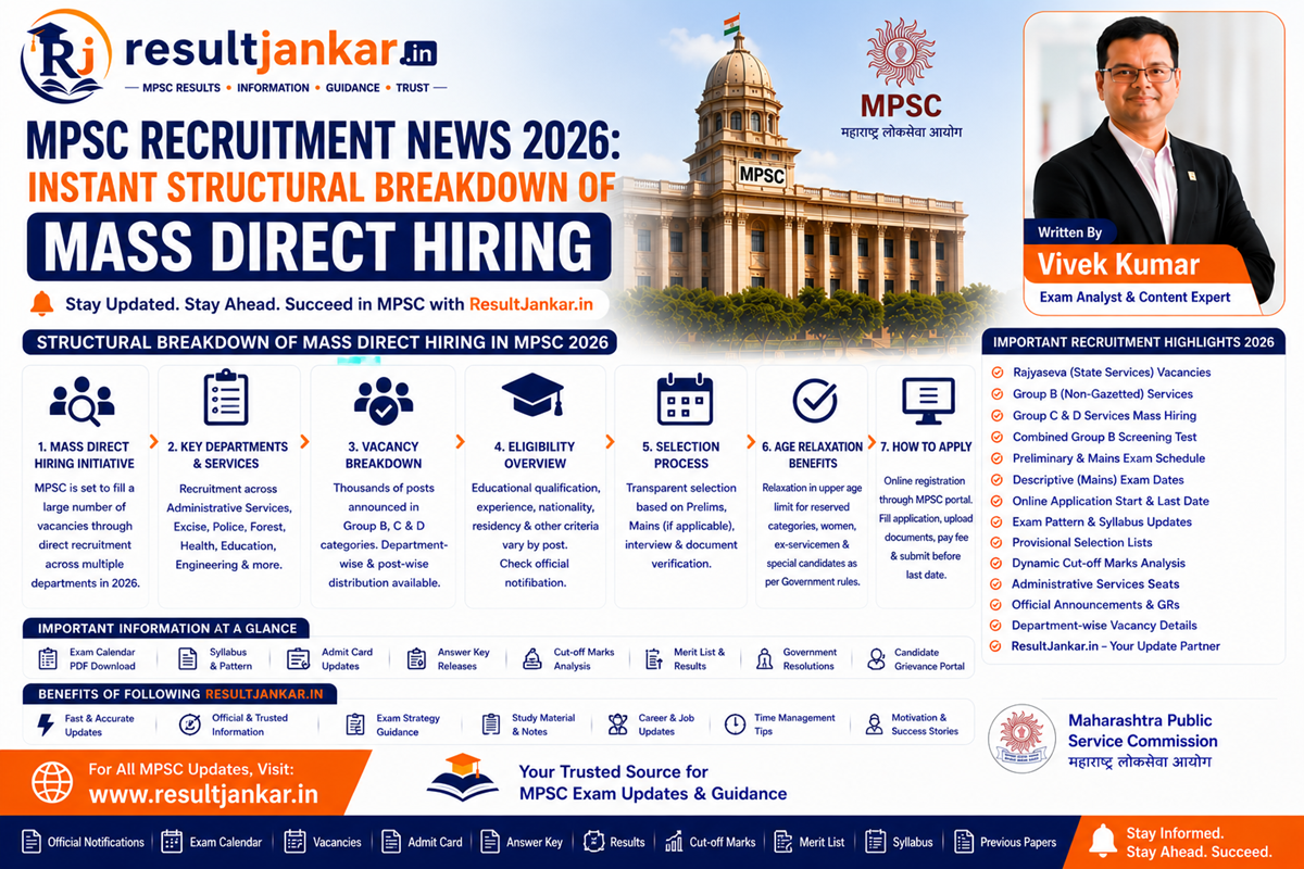 MPSC recruitment news 2026