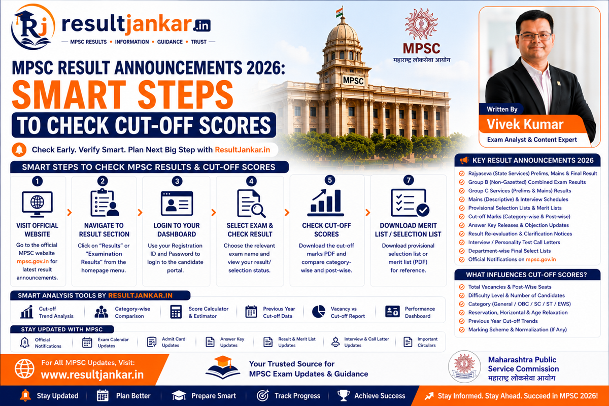 MPSC result announcements 2026
